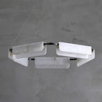 Circona Alabaster Pendant Light Chandelier