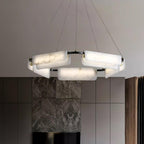 Circona Alabaster Pendant Light Chandelier