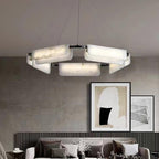 Circona Alabaster Pendant Light Chandelier