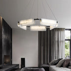 Circona Alabaster Pendant Light Chandelier
