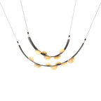 Loria Leather Whisper Alabaster Chandelier