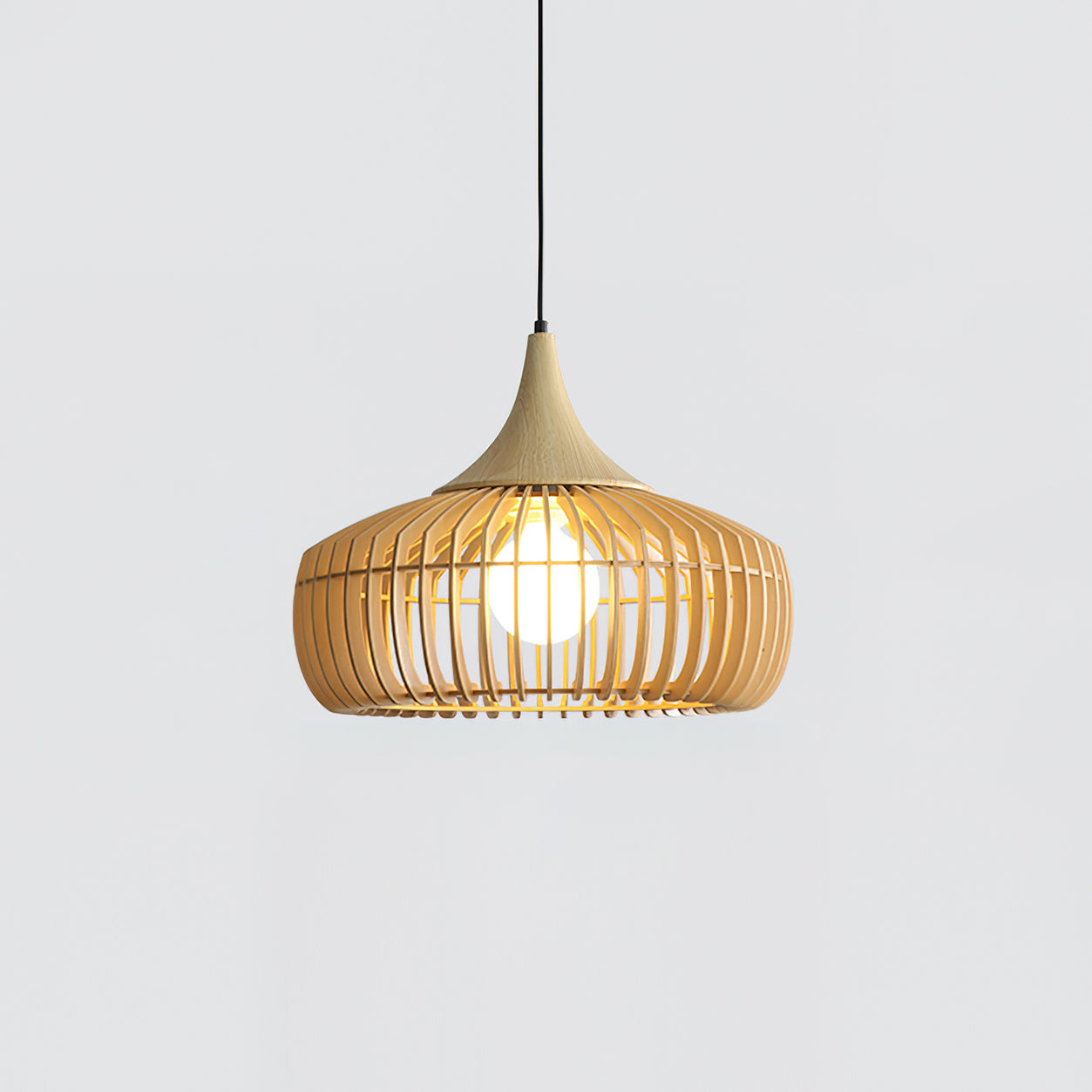 Auralis Bamboo Rattan Pendant