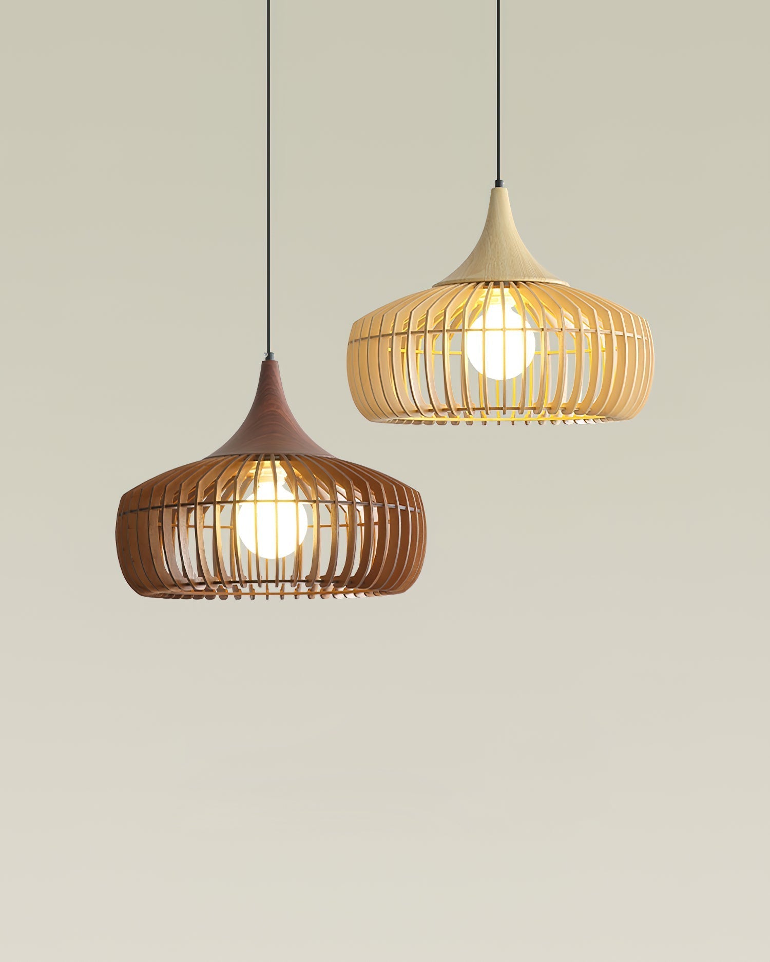 Auralis Bamboo Rattan Pendant