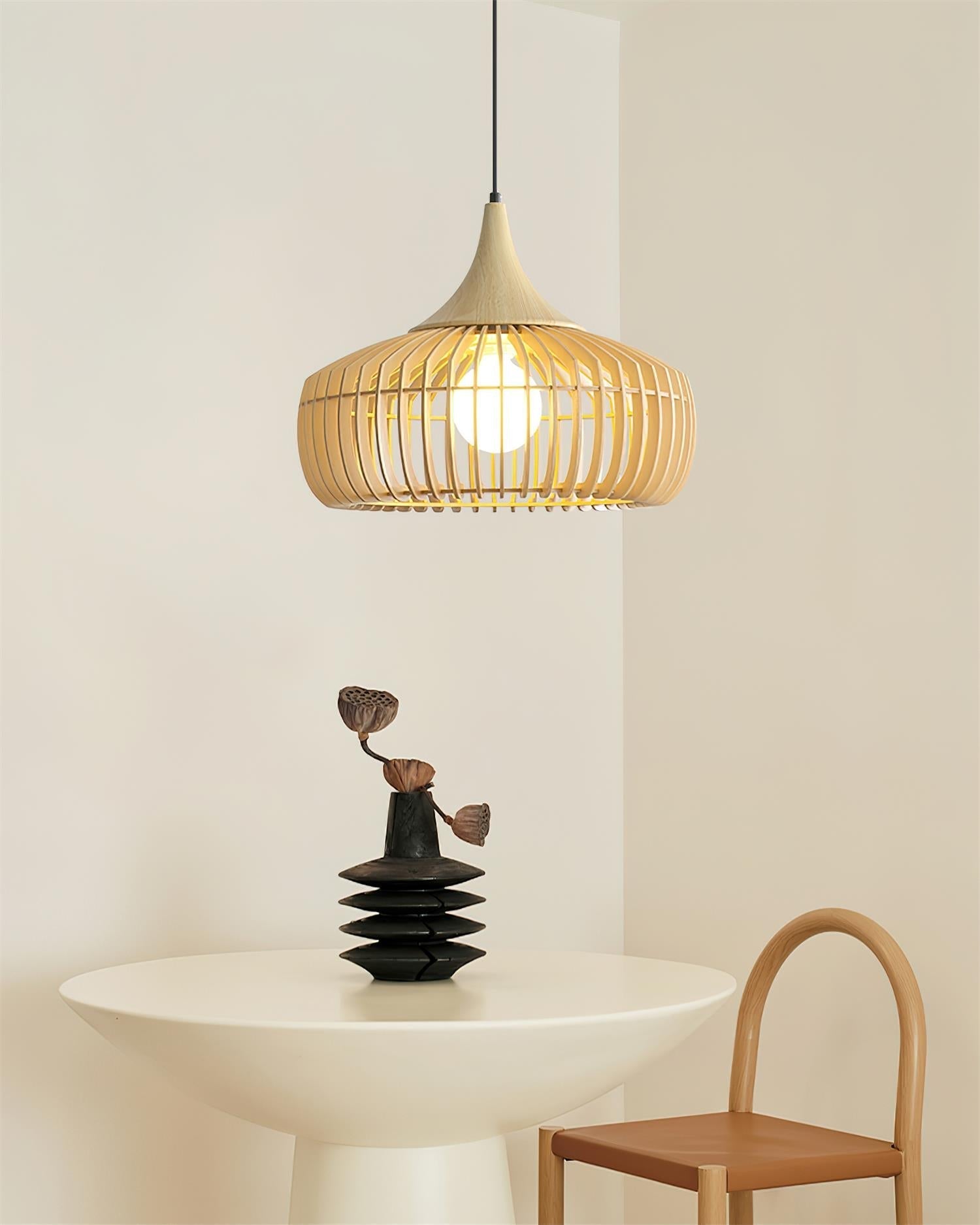Auralis Bamboo Rattan Pendant