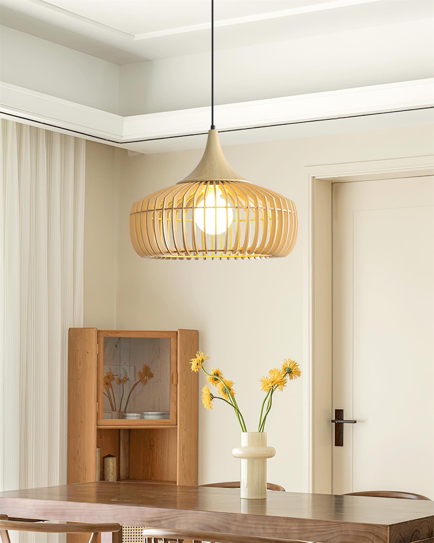 Auralis Bamboo Rattan Pendant