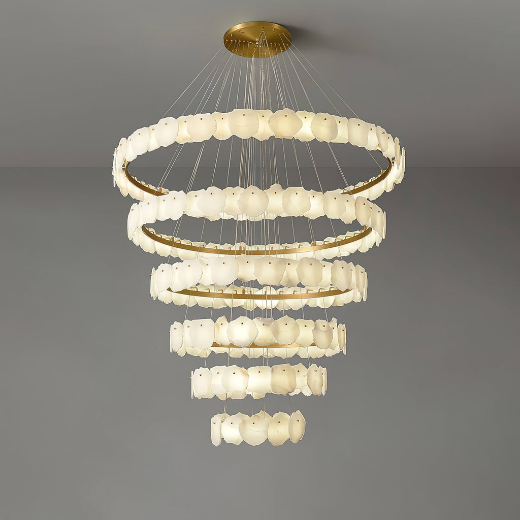 Lunara Grand Alabaster Chandelier