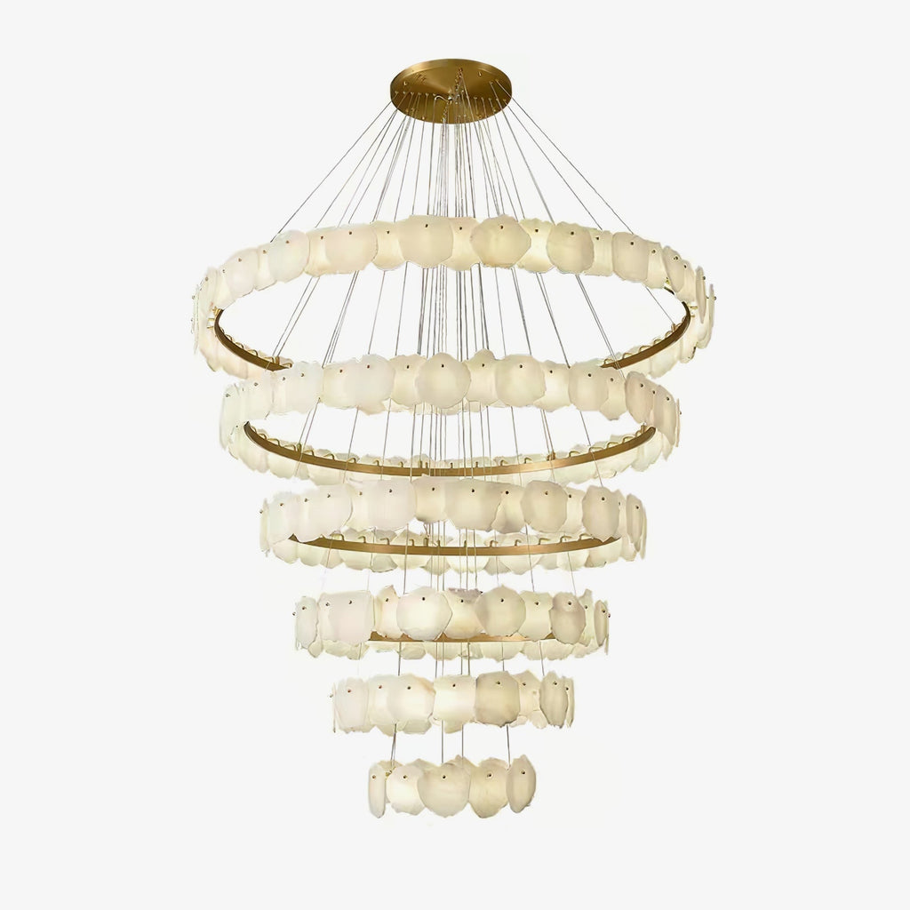 Lunara Grand Alabaster Chandelier