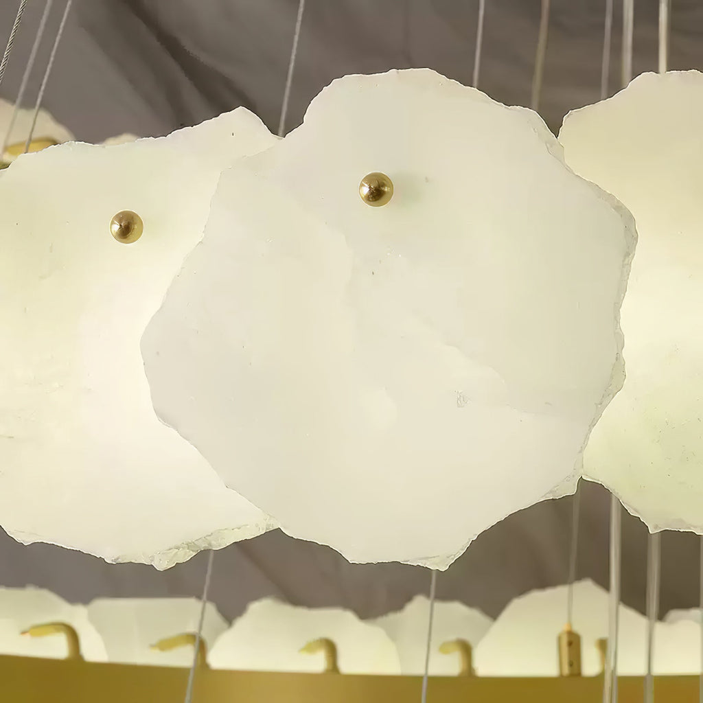 Lunara Grand Alabaster Chandelier