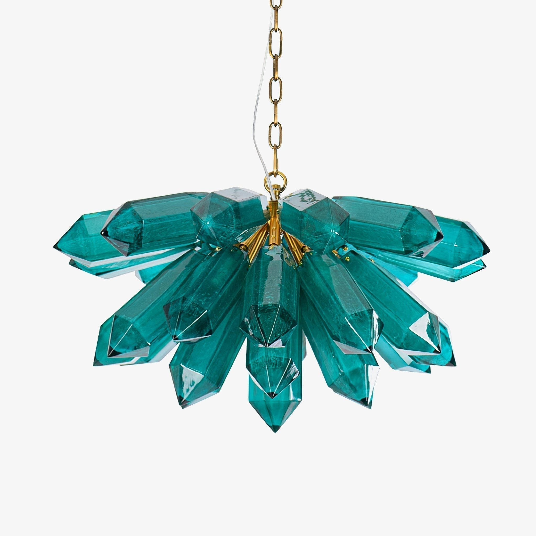 Elowen Emerald Starburst Chandelier