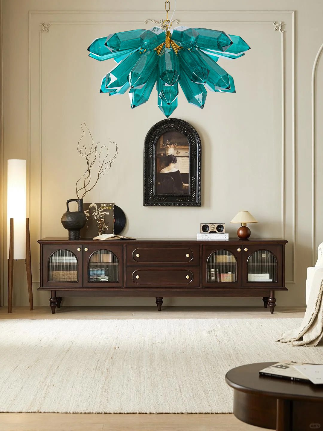 Elowen Emerald Starburst Chandelier