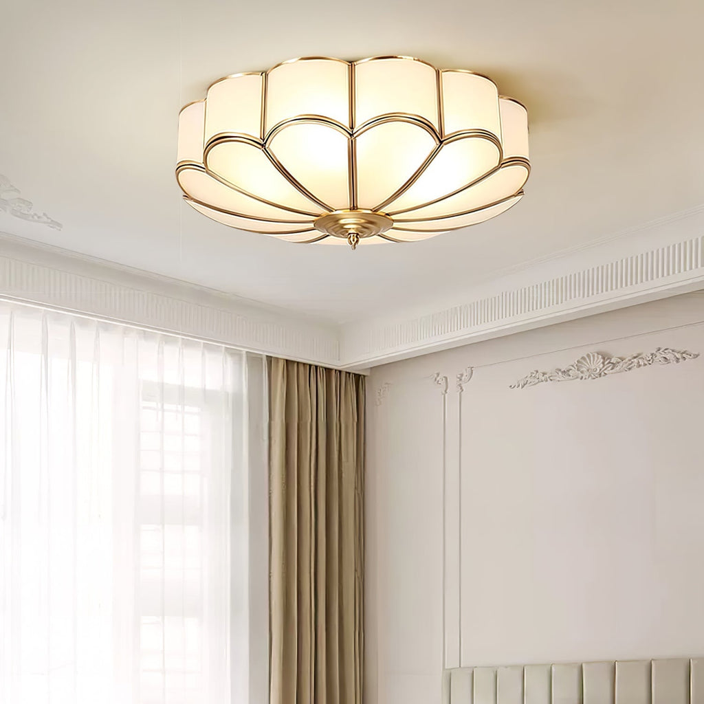Floral Glow Ceiling Lamp