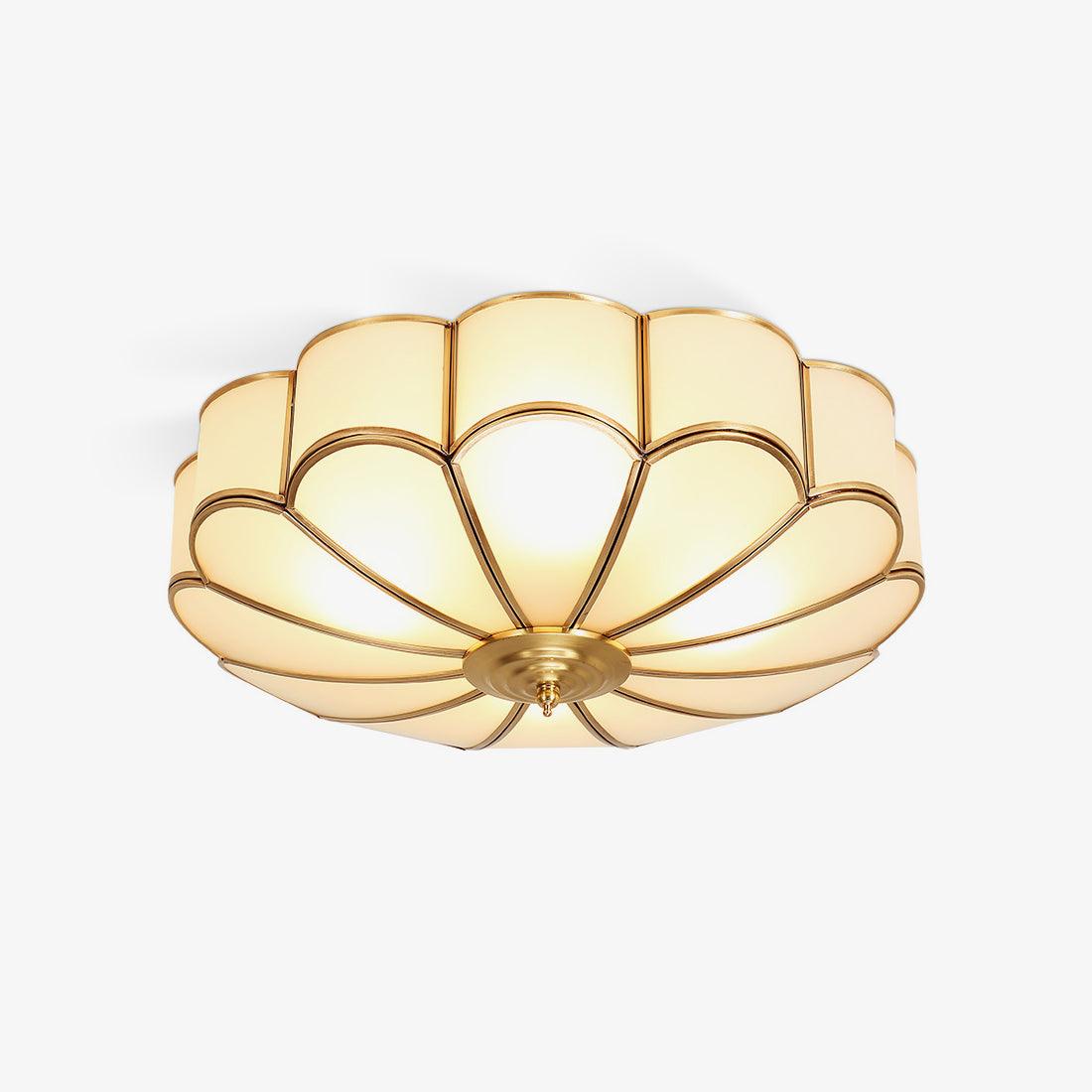 Floral Glow Ceiling Lamp