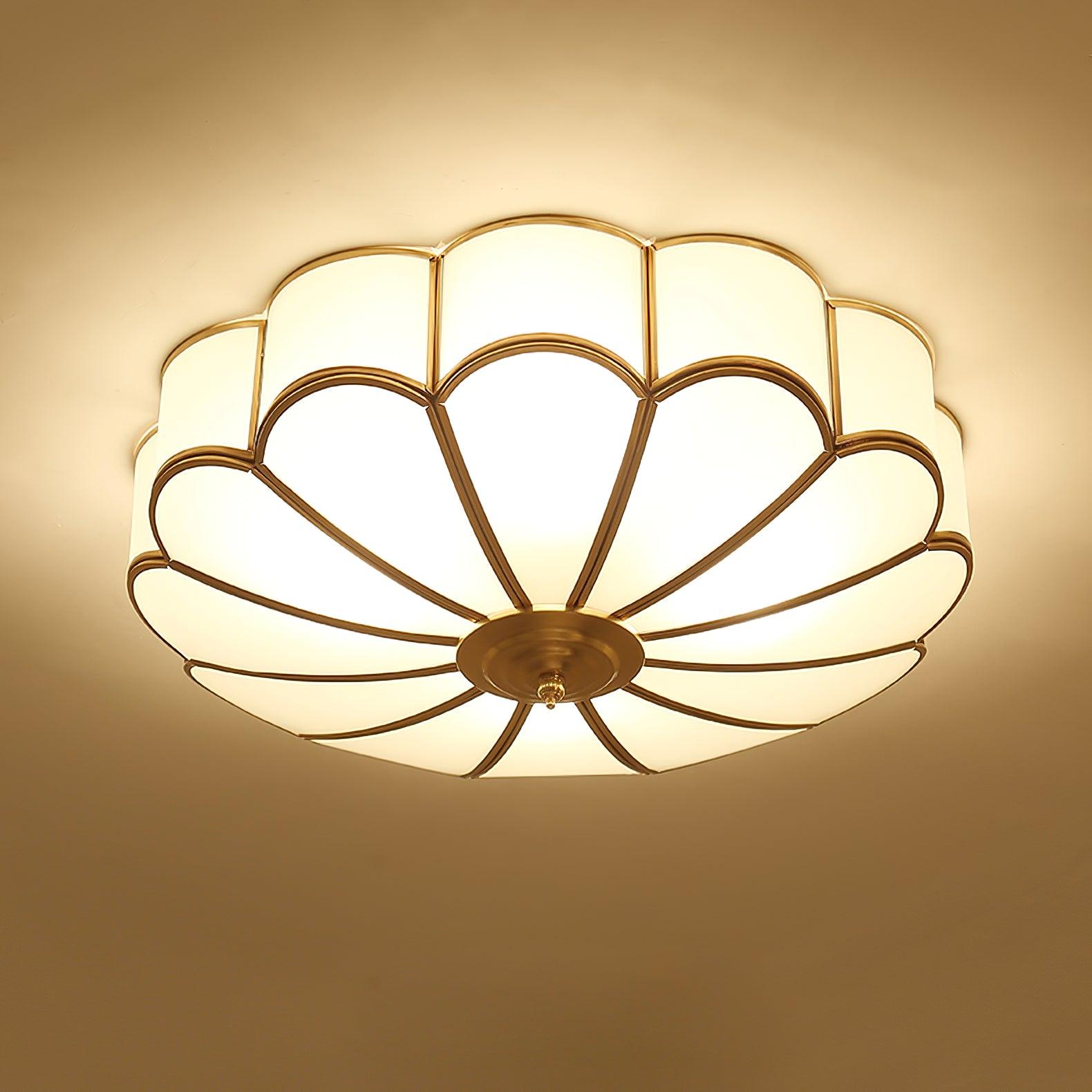 Floral Glow Ceiling Lamp