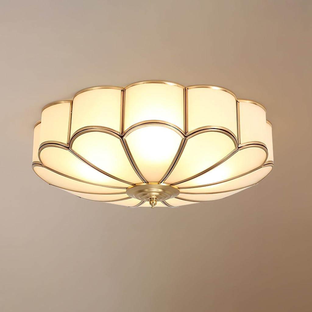 Floral Glow Ceiling Lamp