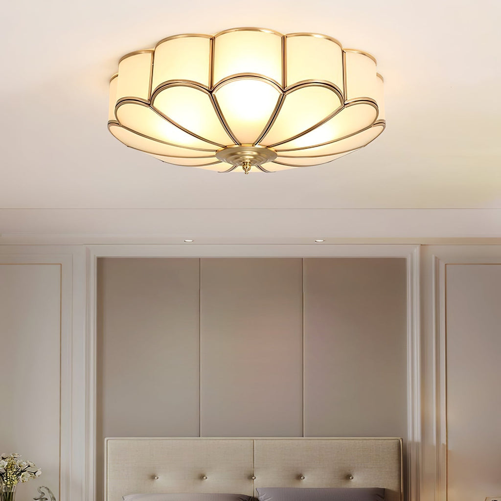 Floral Glow Ceiling Lamp