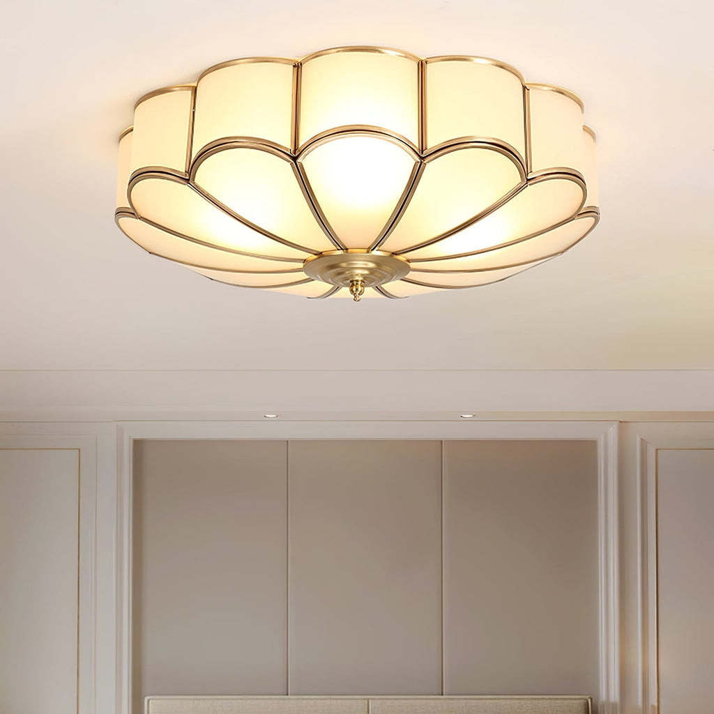 Floral Glow Ceiling Lamp