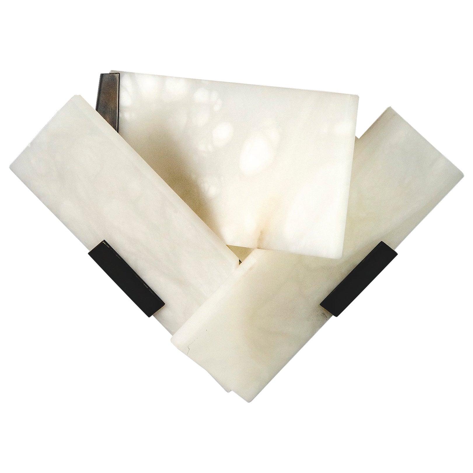 Alabaster Serenity Wall Light