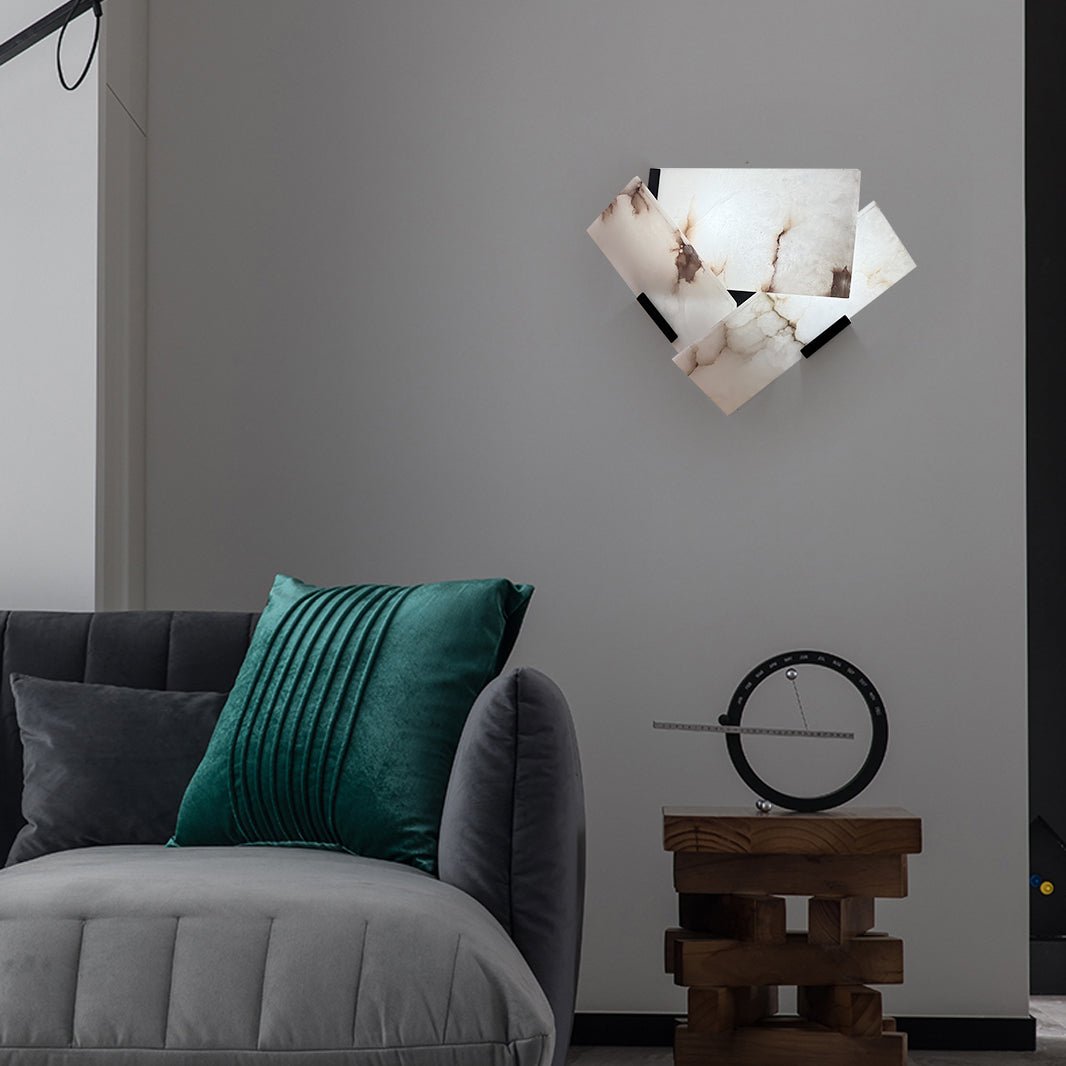 Alabaster Serenity Wall Light