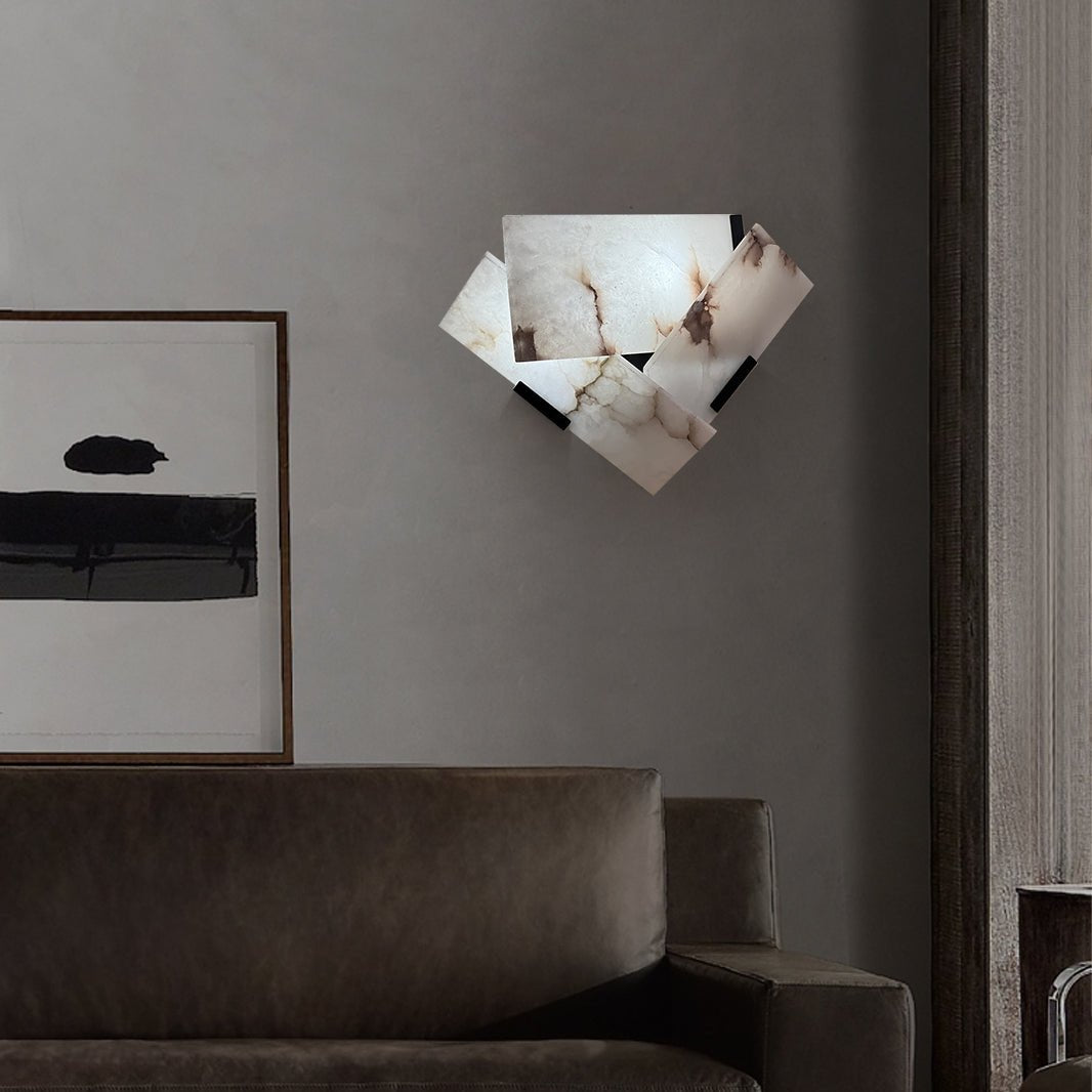 Alabaster Serenity Wall Light