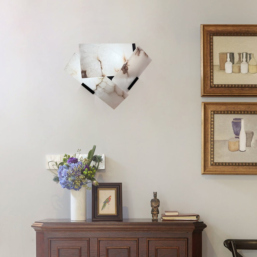 Alabaster Serenity Wall Light