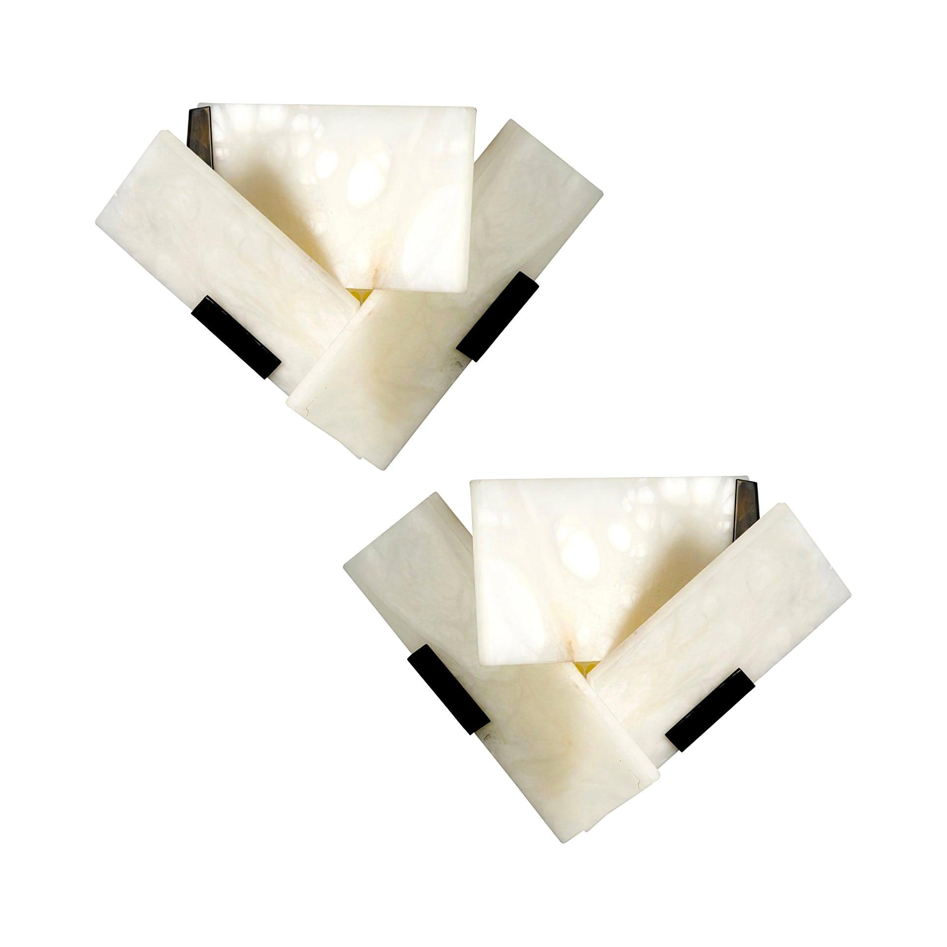 Alabaster Serenity Wall Light