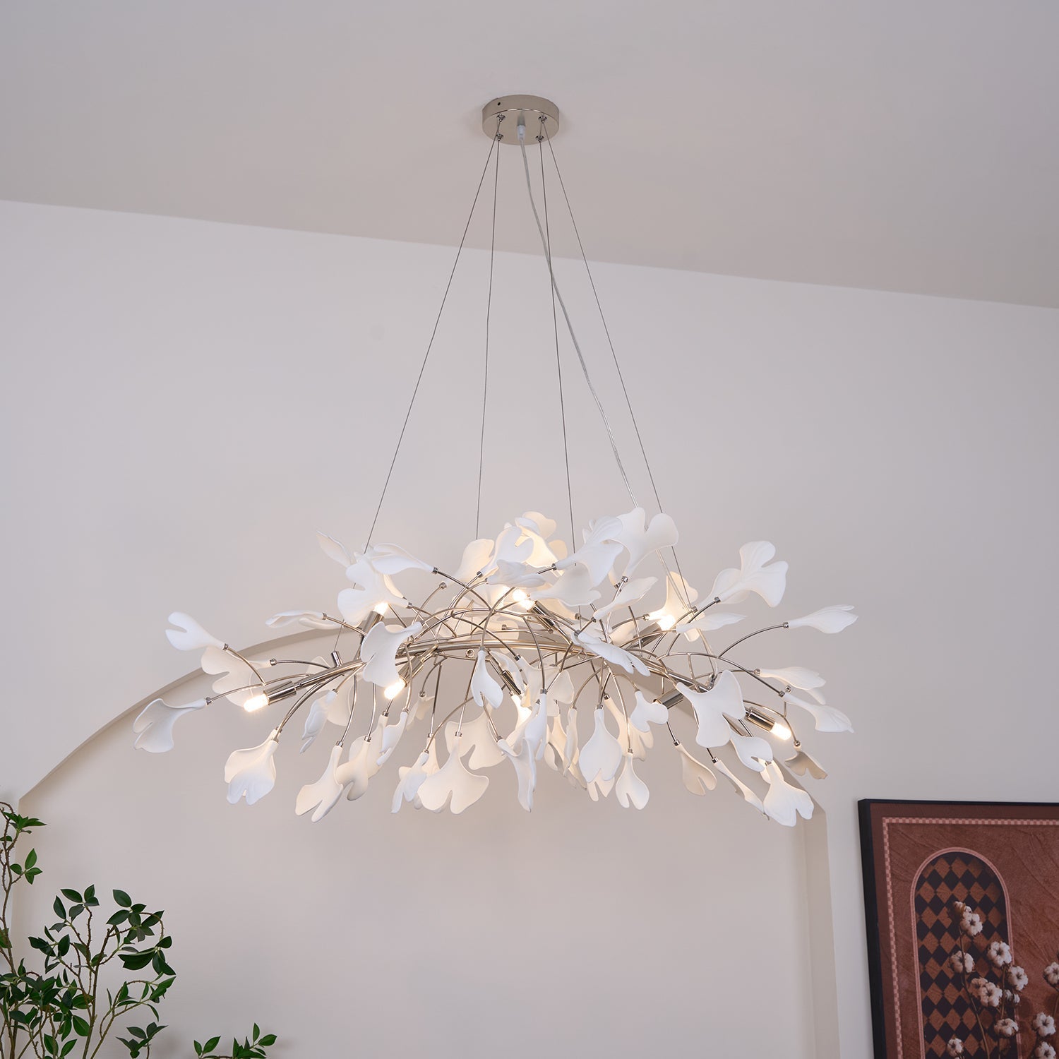 Arboré Ceramic Chandelier