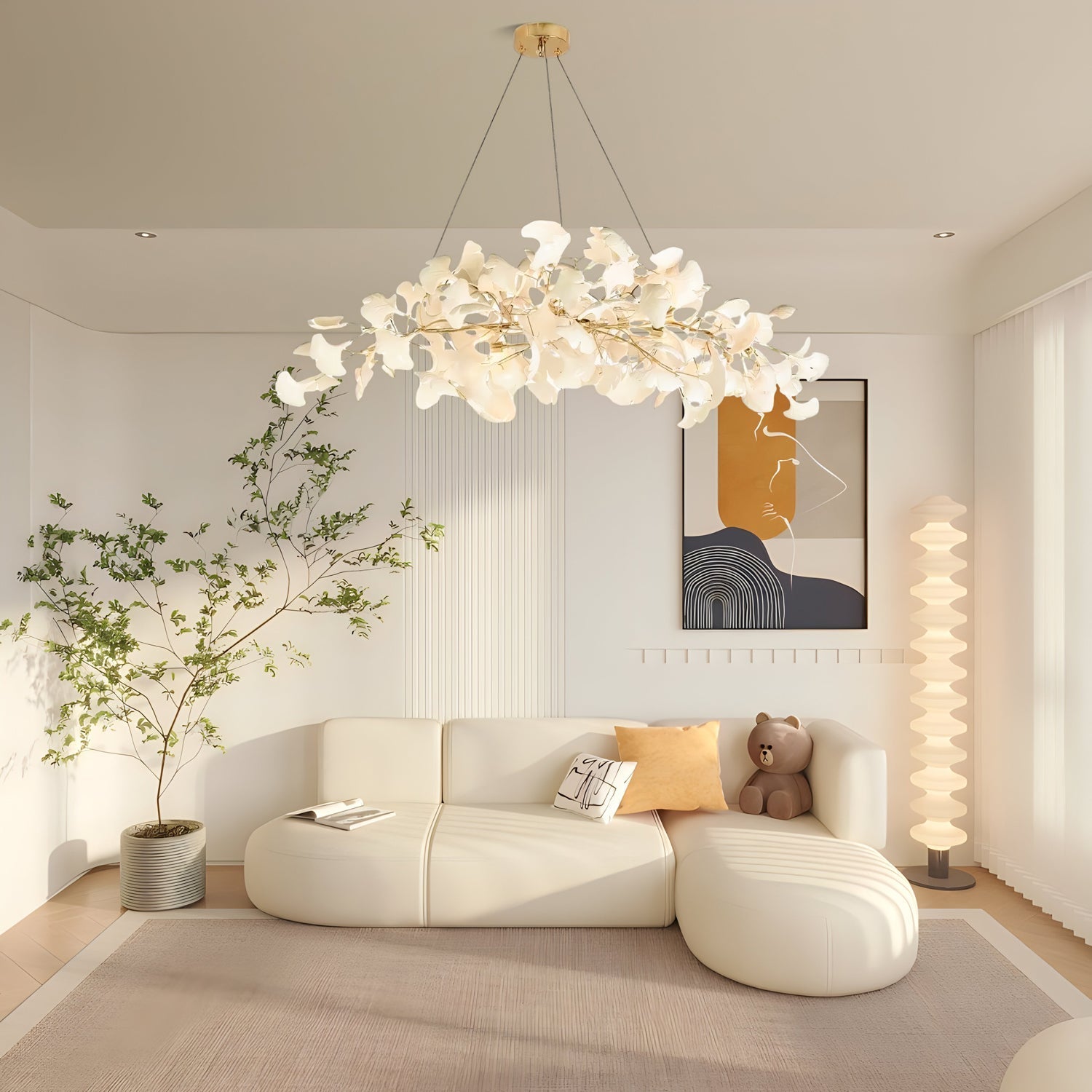 Arboré Ceramic Chandelier