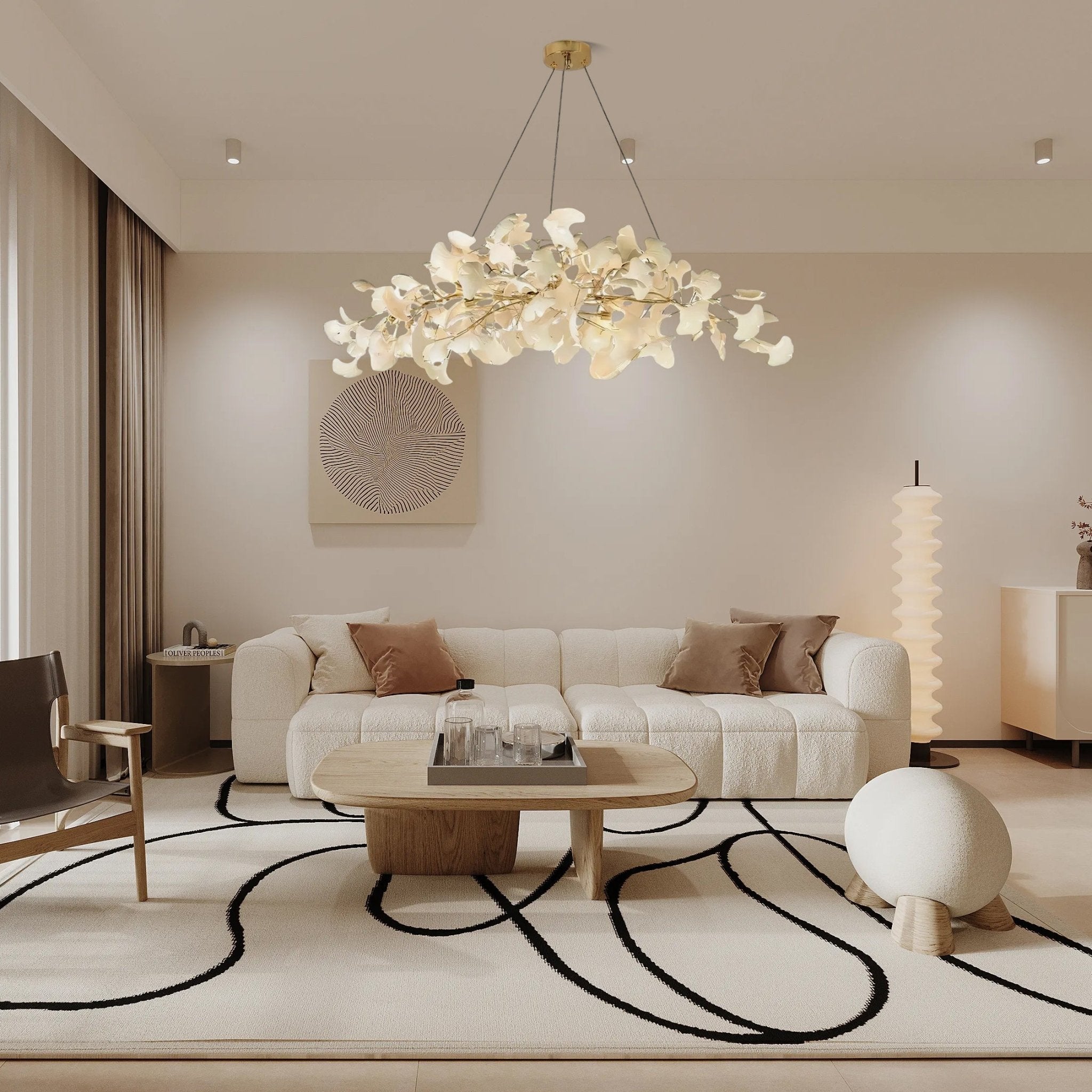 Arboré Ceramic Chandelier
