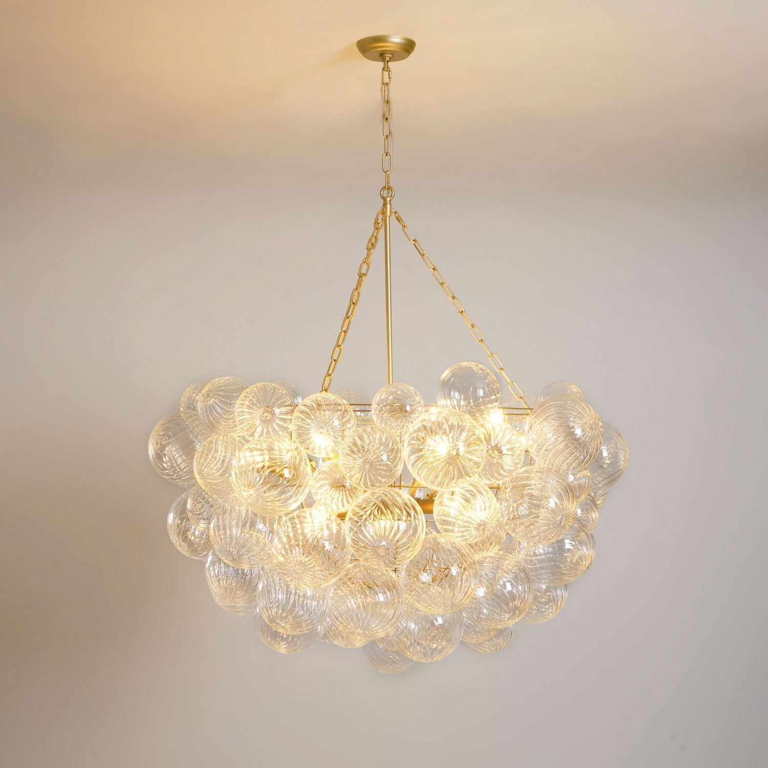 Lunara Bubble Glass Chandelier