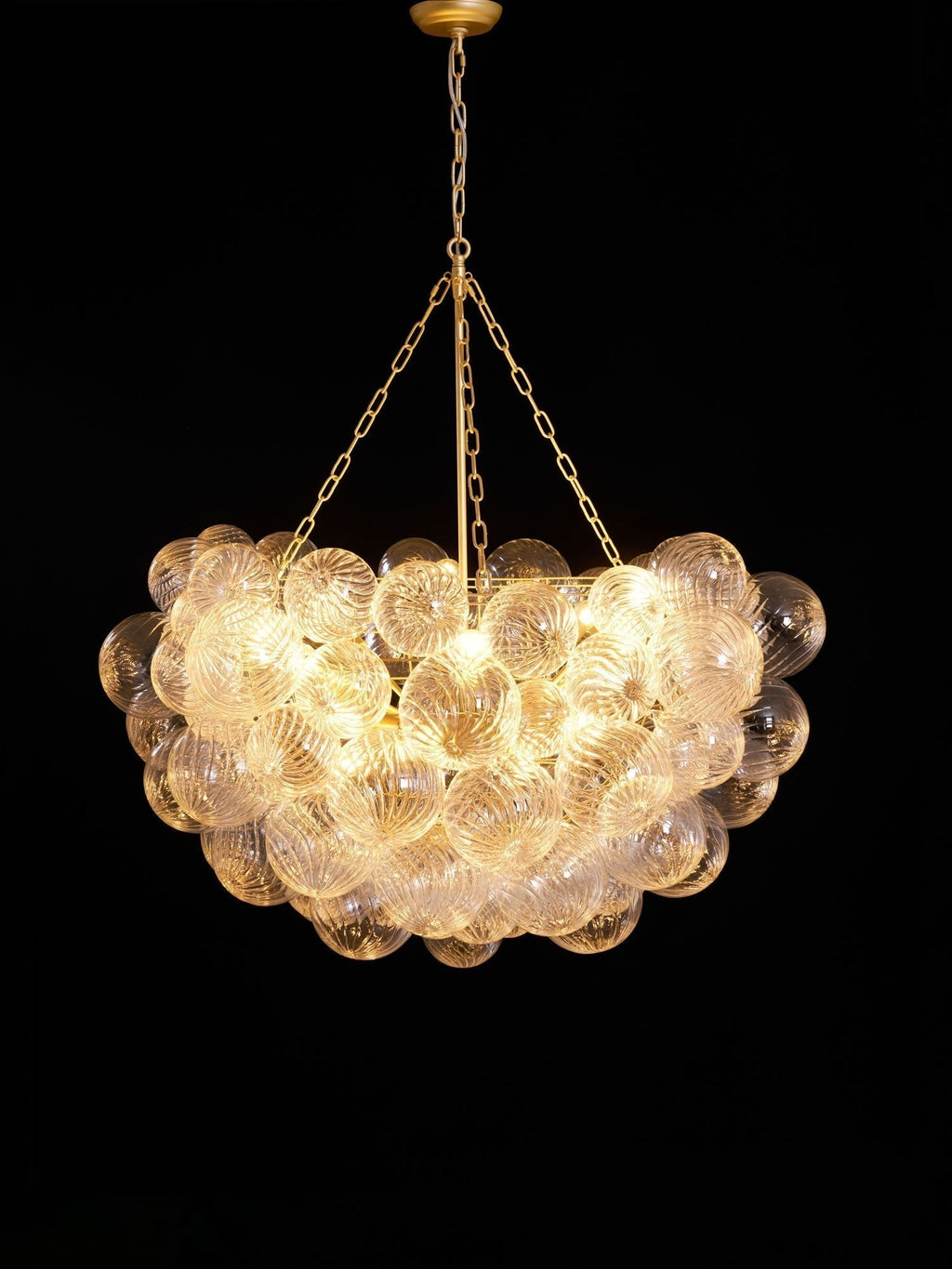 Lunara Bubble Glass Chandelier