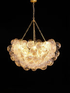 Lunara Bubble Glass Chandelier