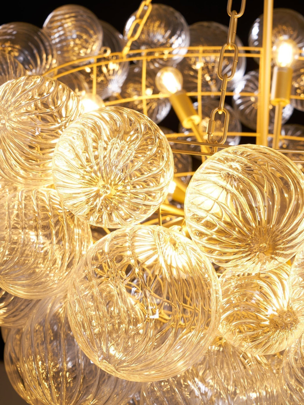Lunara Bubble Glass Chandelier