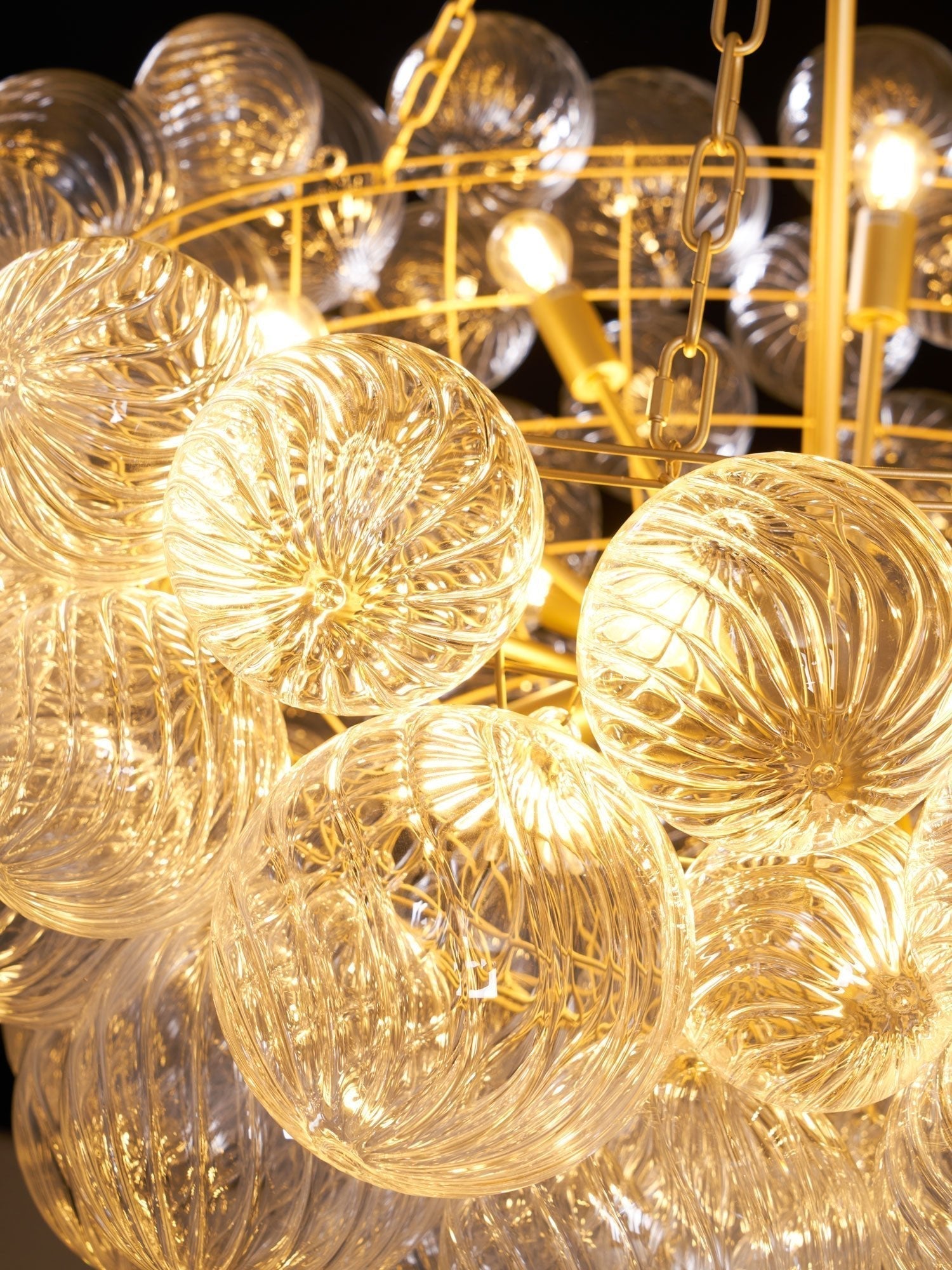 Lunara Bubble Glass Chandelier
