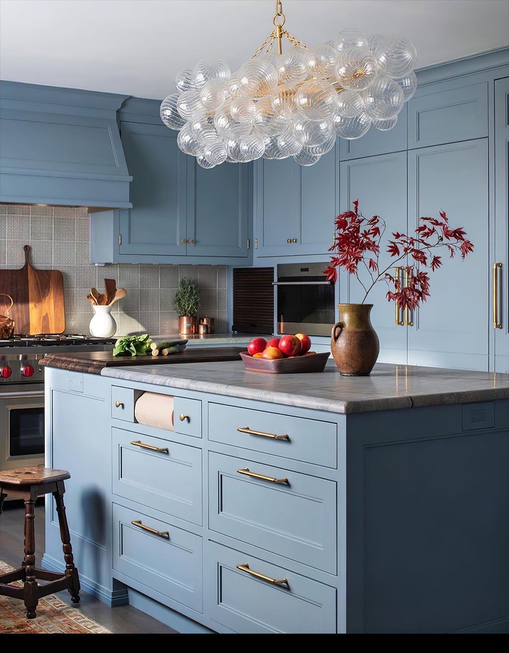 Lunara Bubble Glass Chandelier