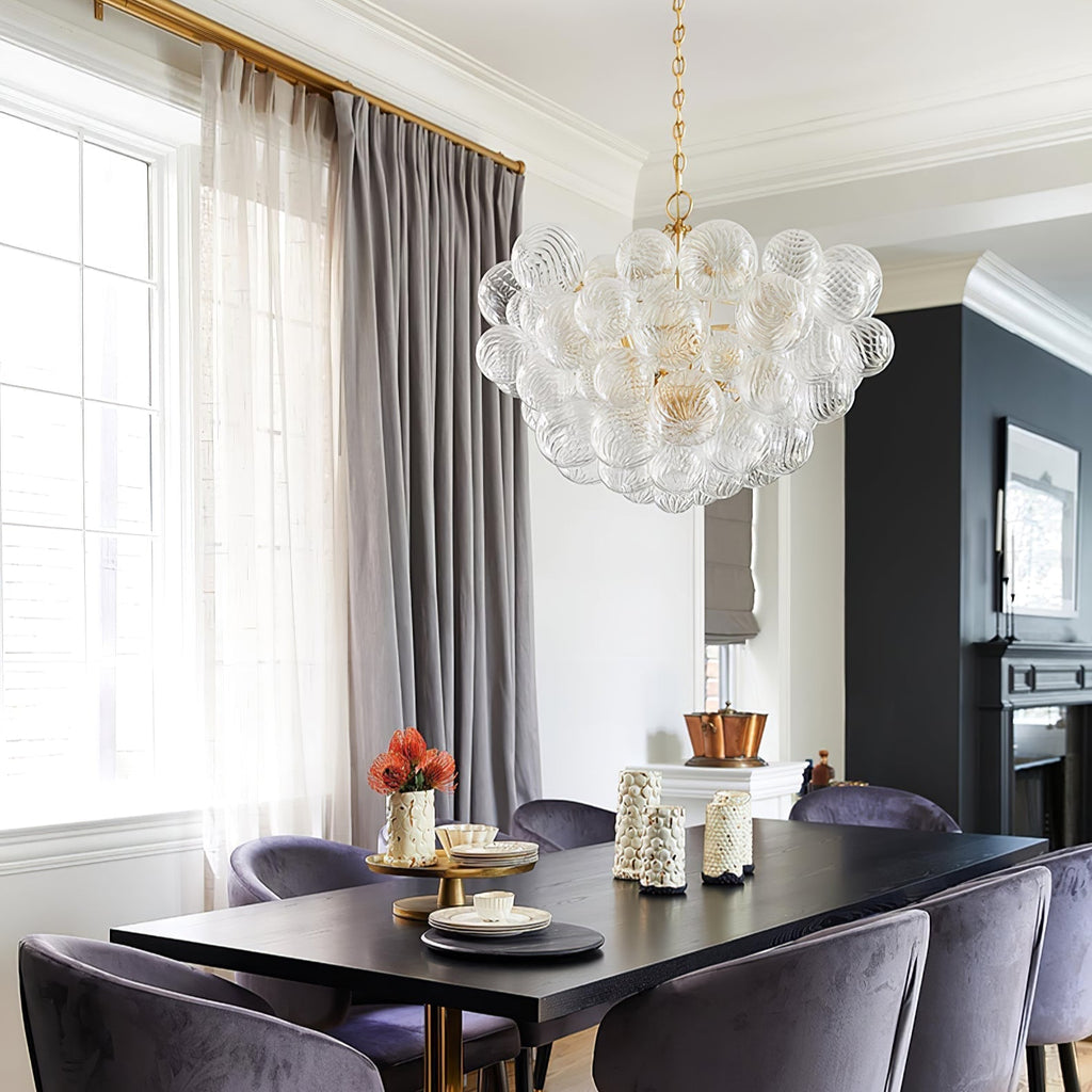 Lunara Bubble Glass Chandelier