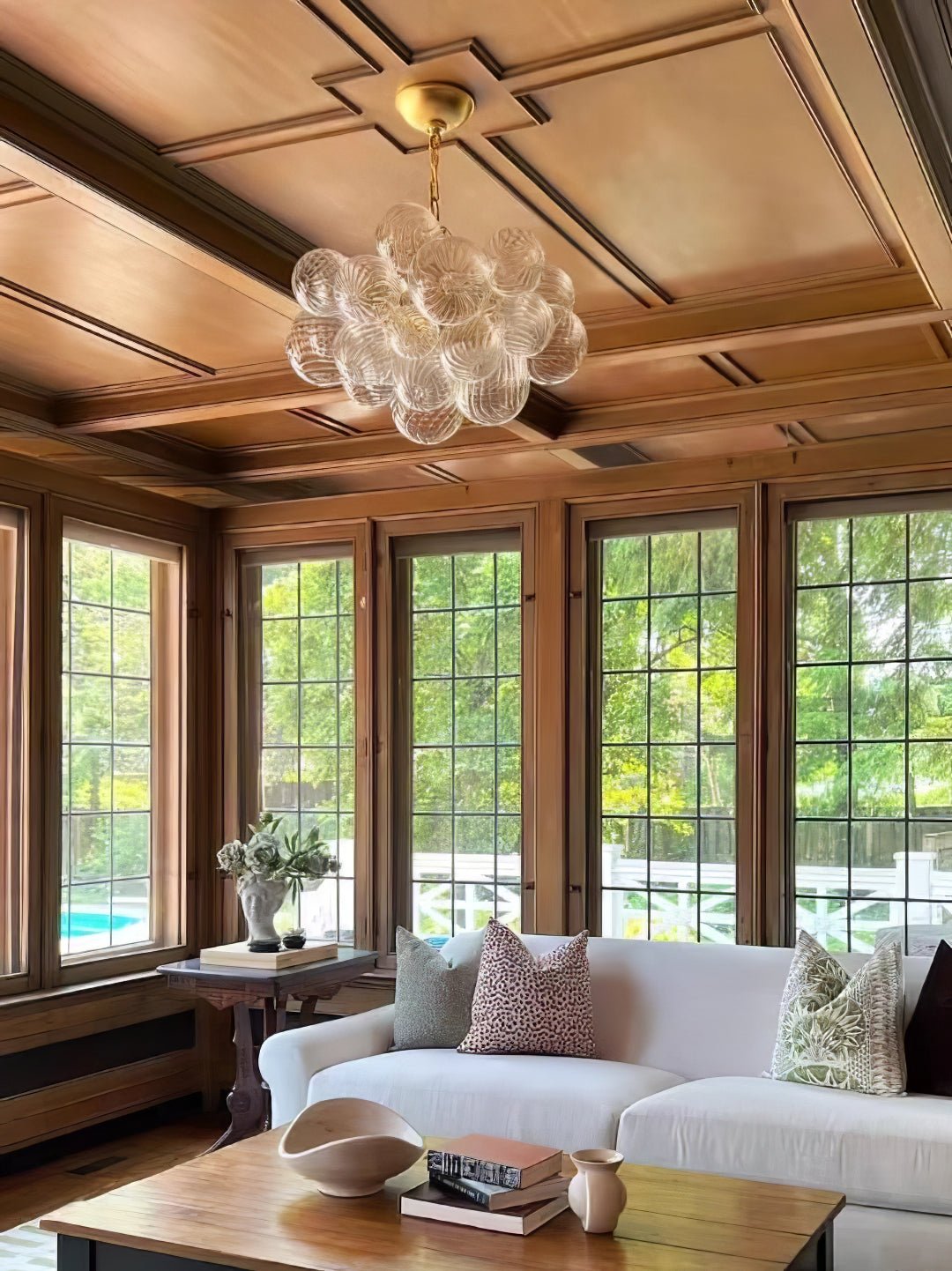Lunara Bubble Glass Chandelier