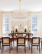 Lunara Bubble Glass Chandelier