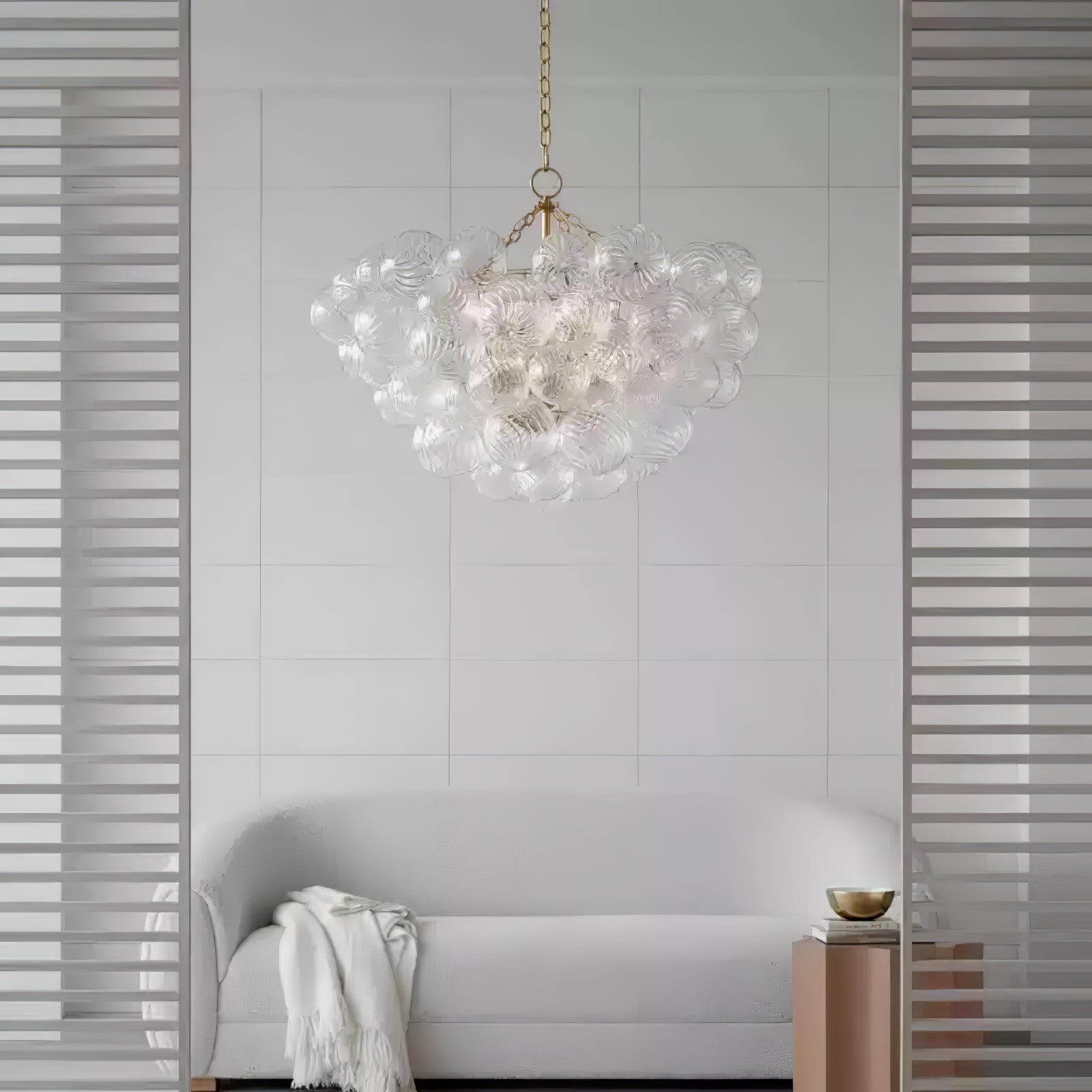Lunara Bubble Glass Chandelier
