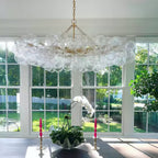 Lunara Bubble Glass Chandelier