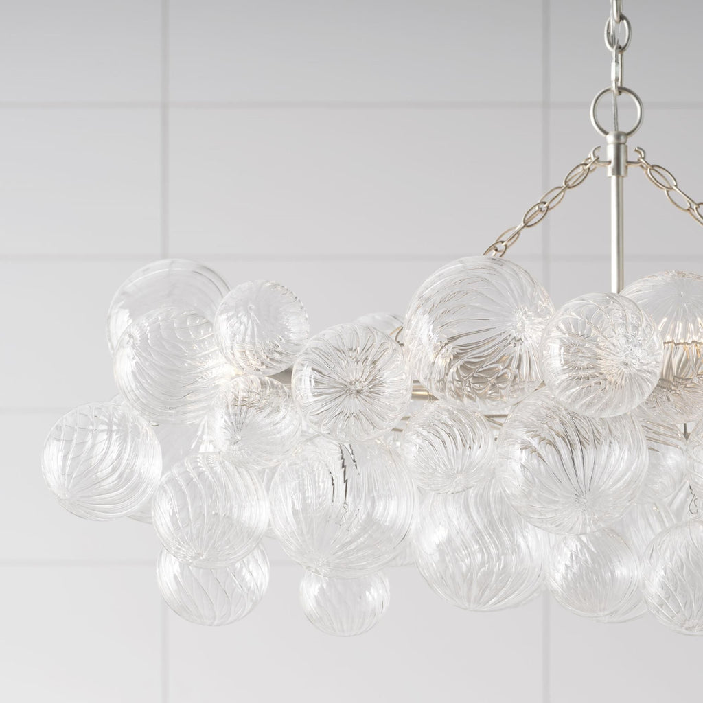 Lunara Bubble Glass Chandelier