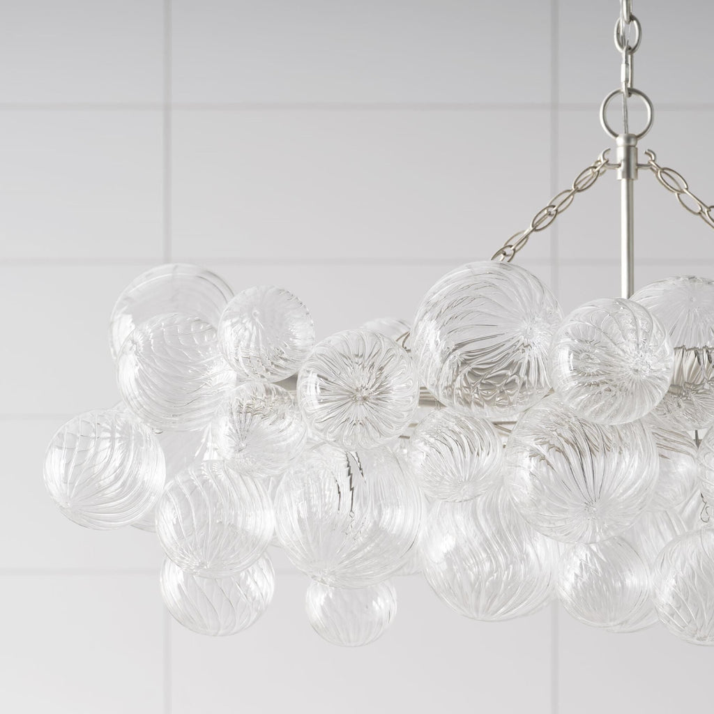 Lunara Bubble Glass Chandelier