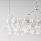 Lunara Bubble Glass Chandelier