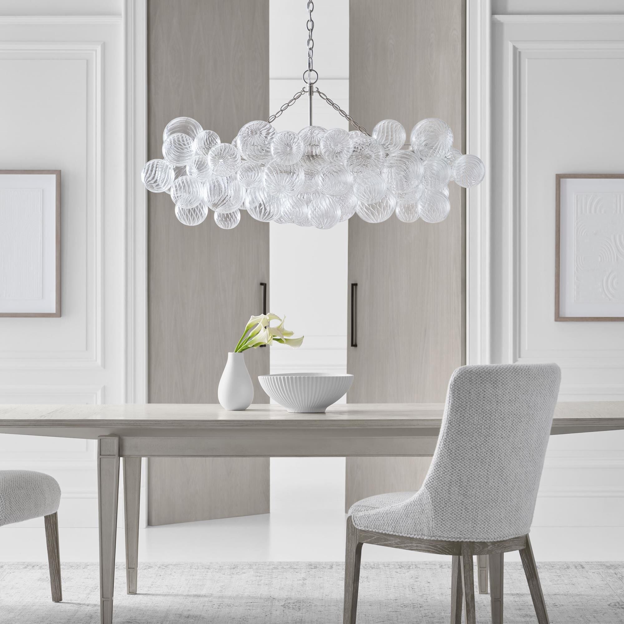 Lunara Bubble Glass Chandelier