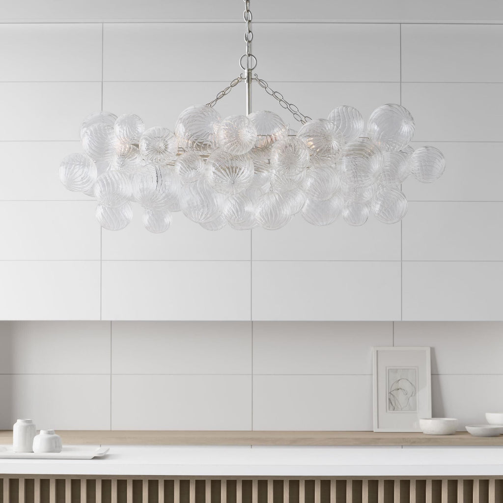 Lunara Bubble Glass Chandelier