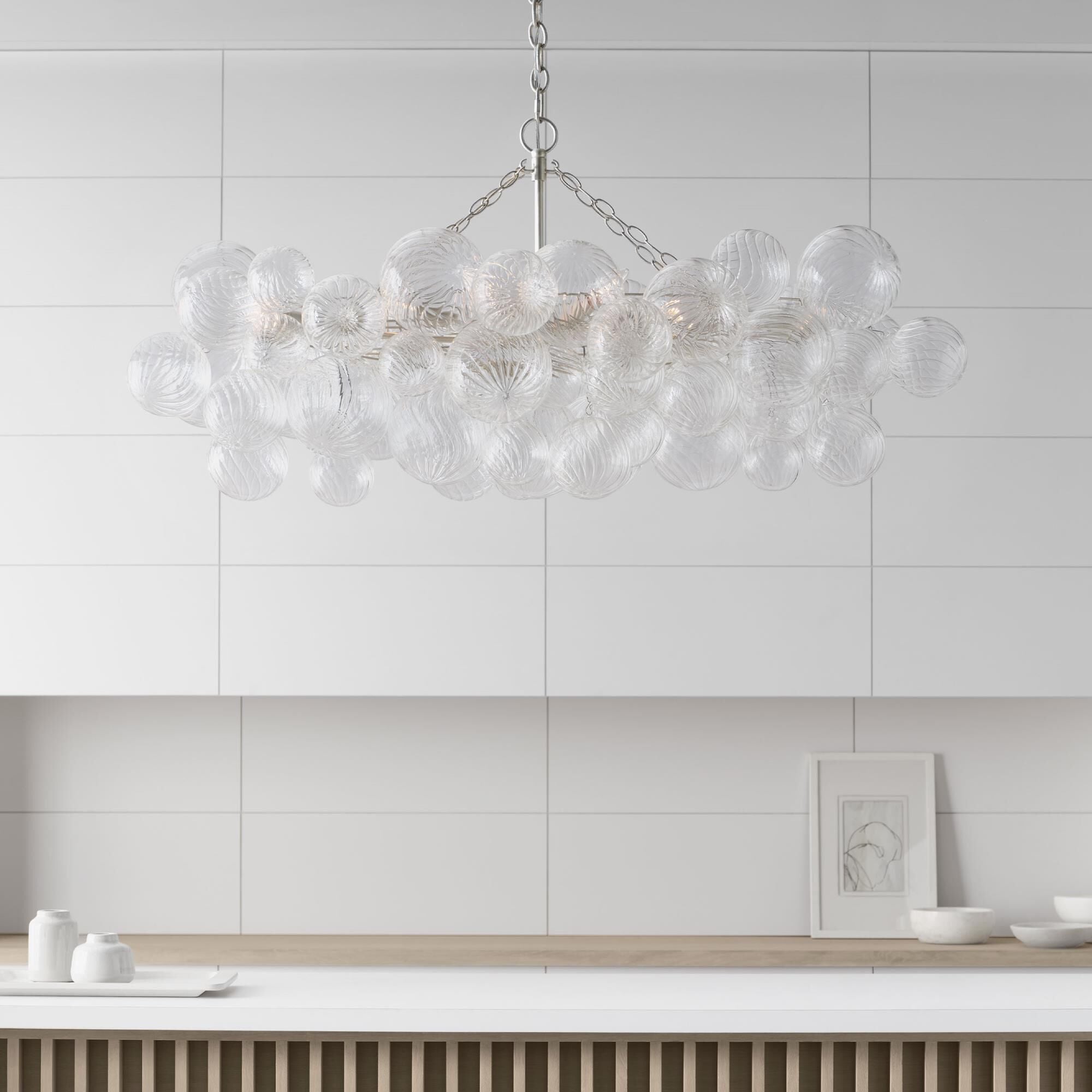 Lunara Bubble Glass Chandelier