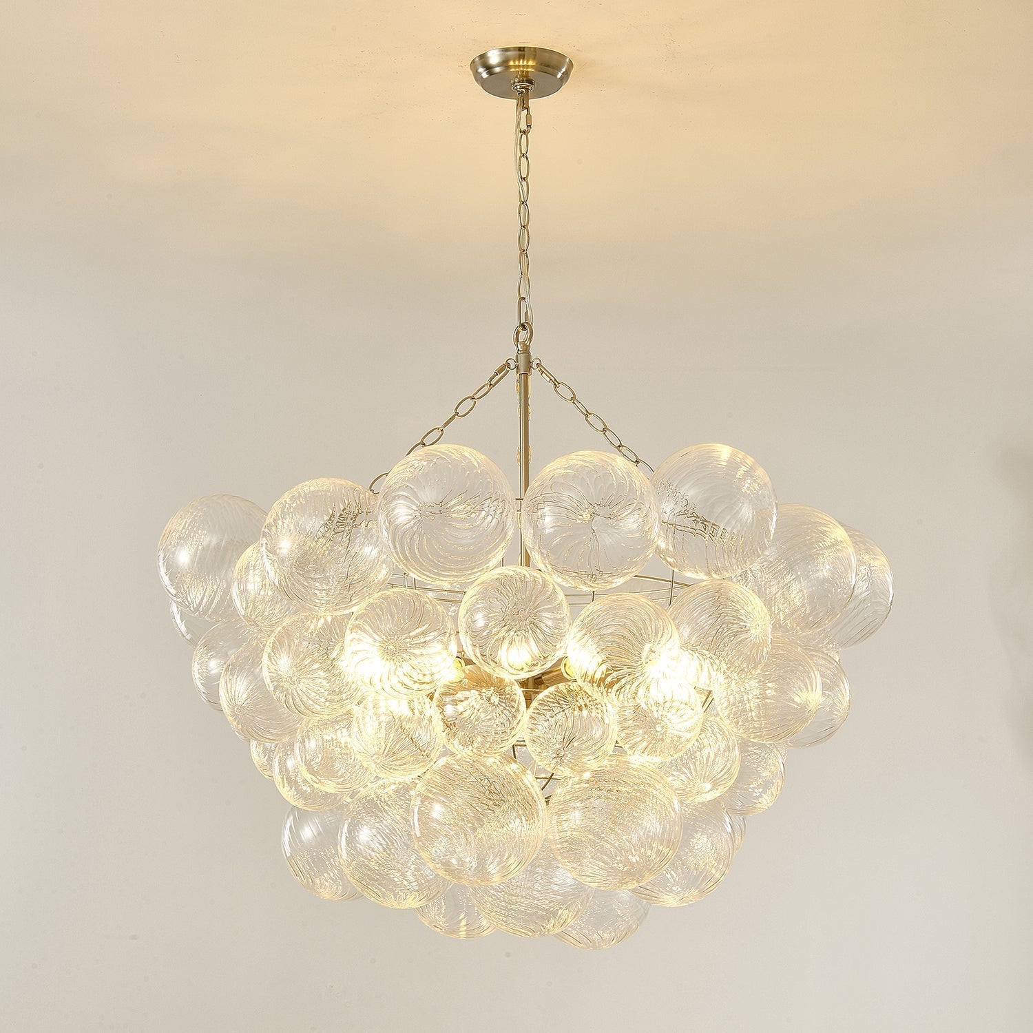 Lunara Bubble Glass Chandelier