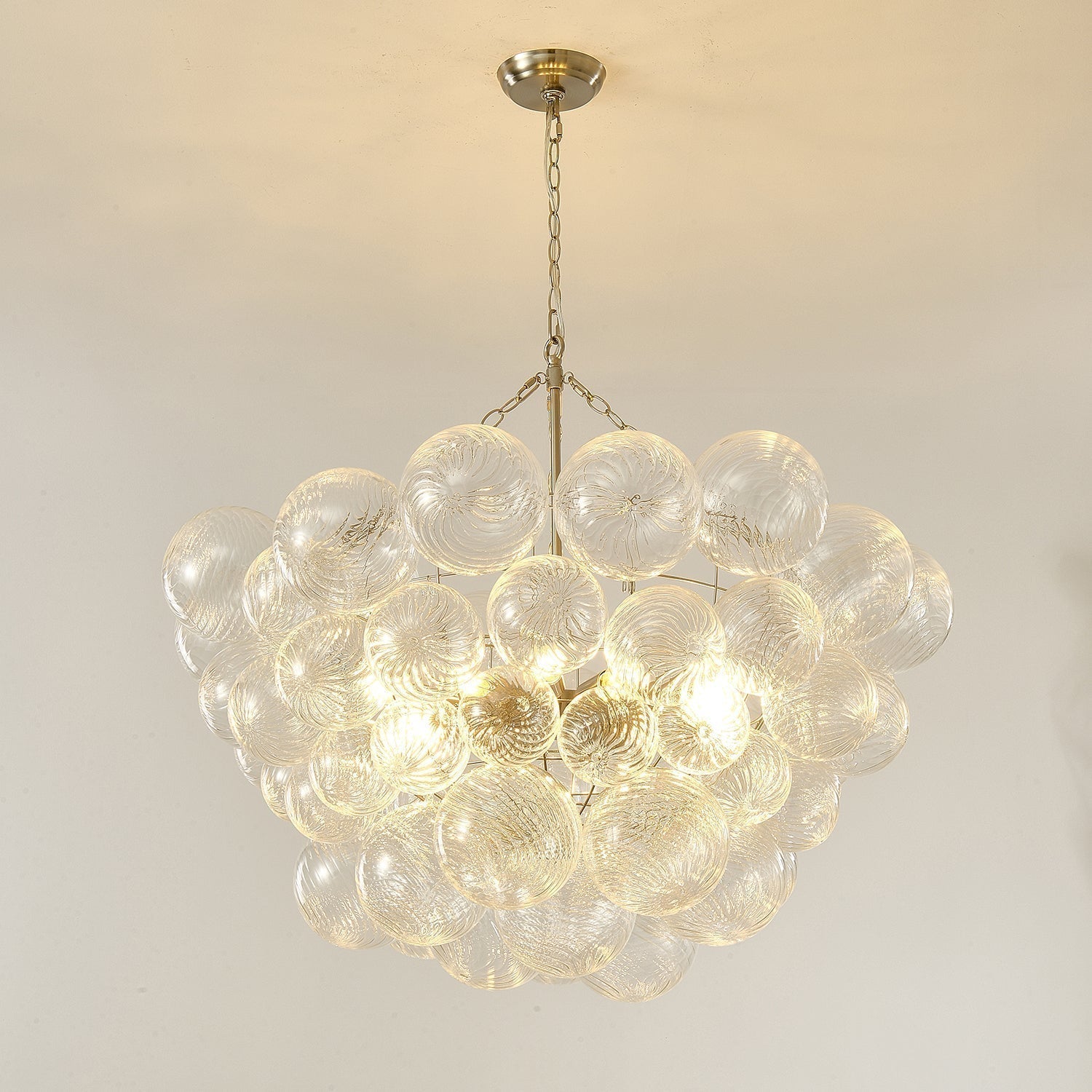 Lunara Bubble Glass Chandelier