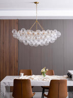 Lunara Bubble Glass Chandelier