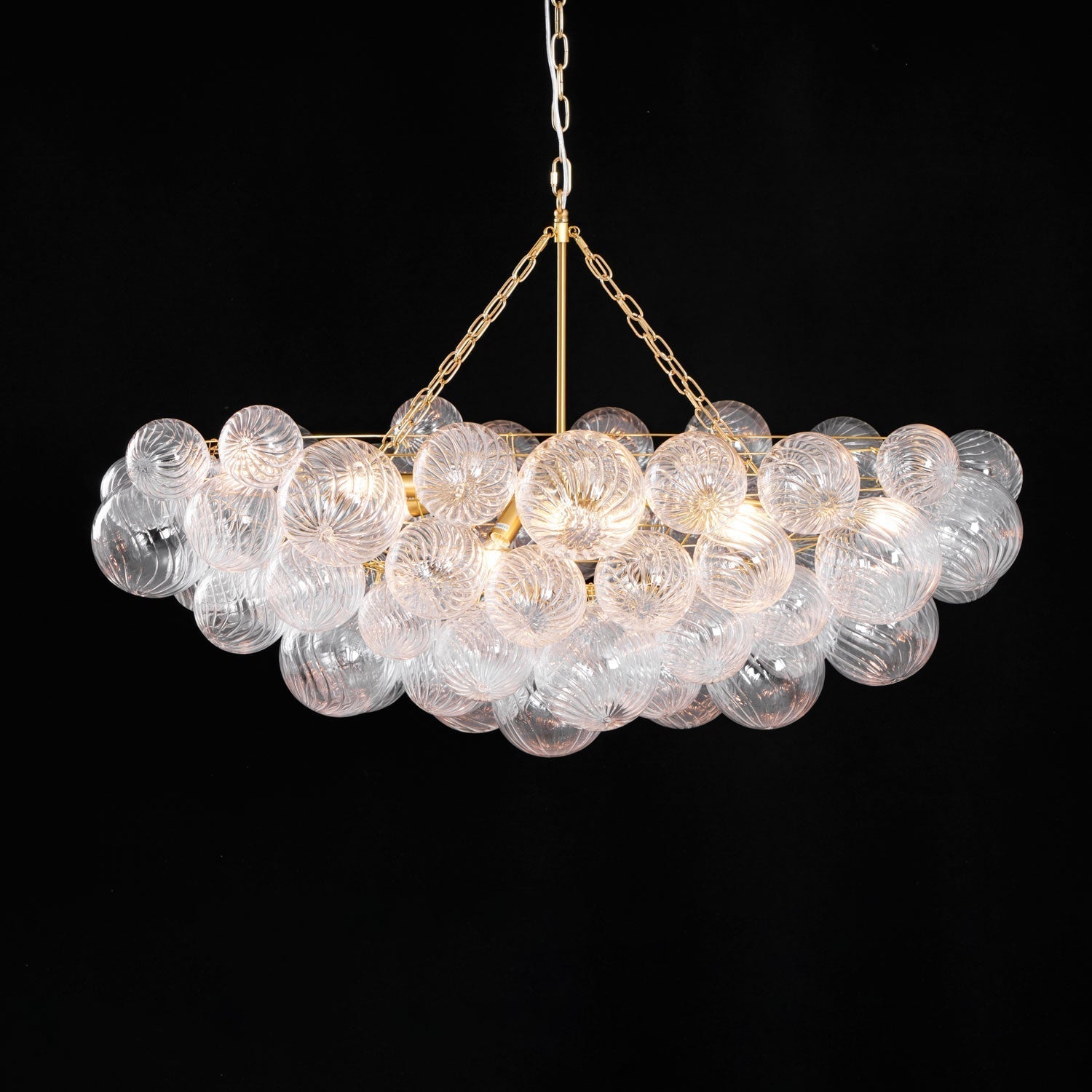Lunara Bubble Glass Chandelier