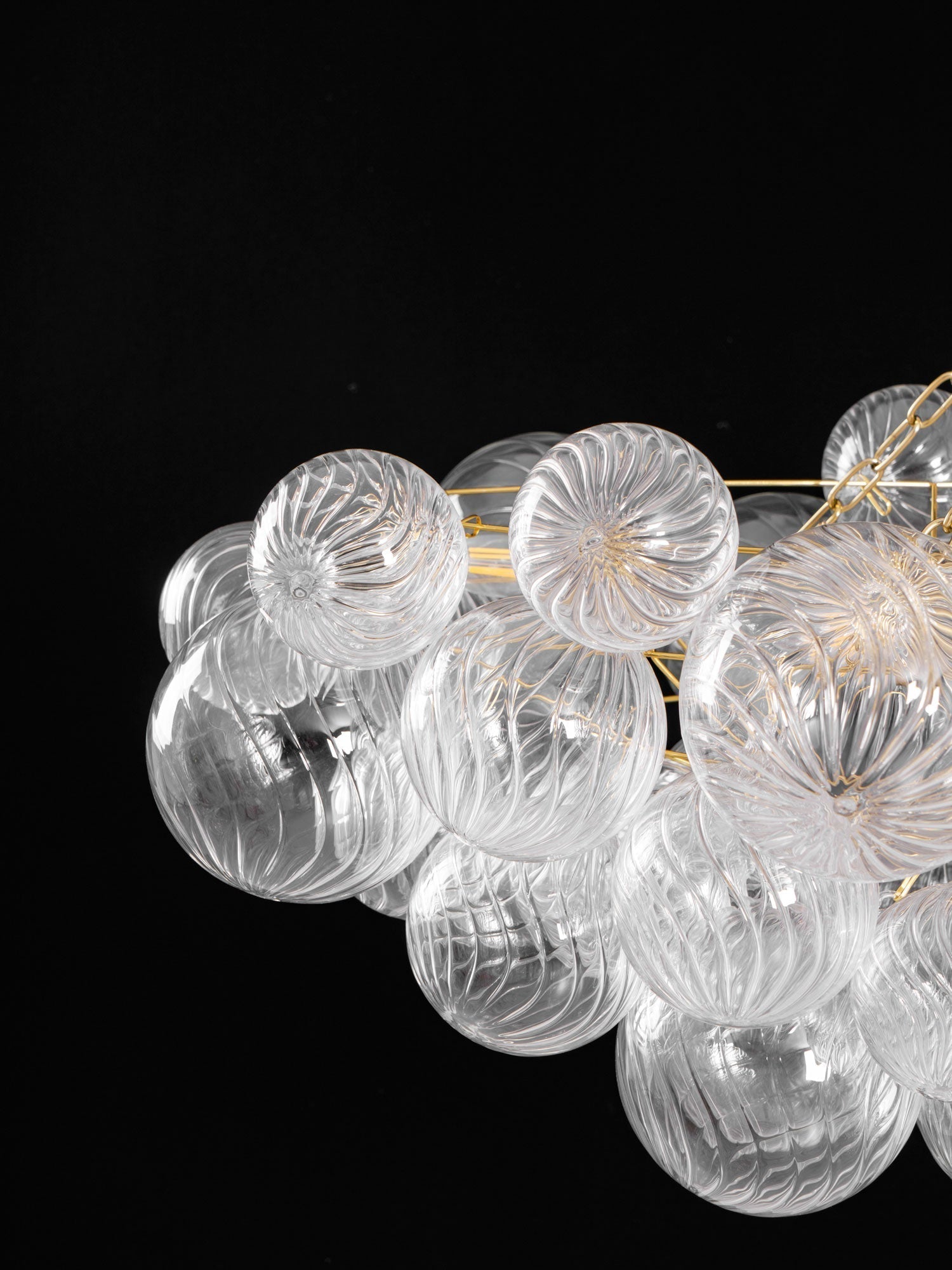 Lunara Bubble Glass Chandelier